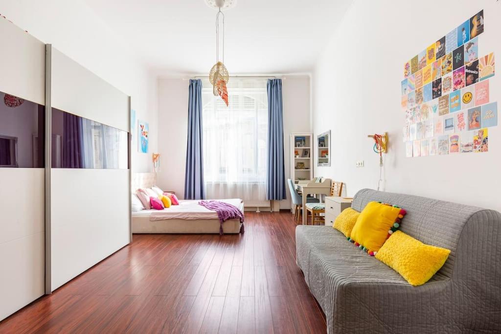 Posedenie v ubytovaní Annicku's Stylish Budapest Apartment