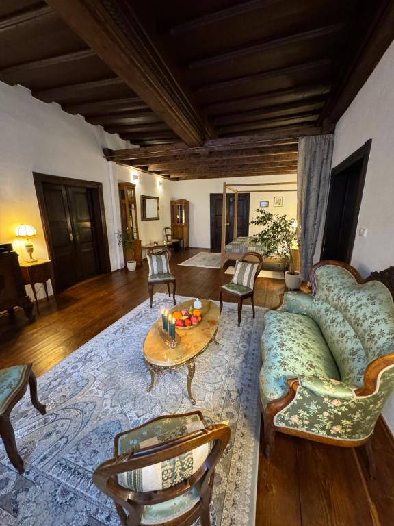 Posezení v ubytování Maison Český Krumlov