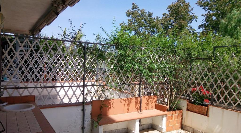 Balkón nebo terasa v ubytování Aessebenessere Casavacanza