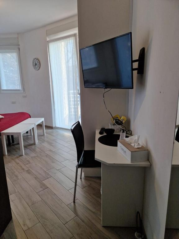 TV a/nebo společenská místnost v ubytování BeB Casa di Lia