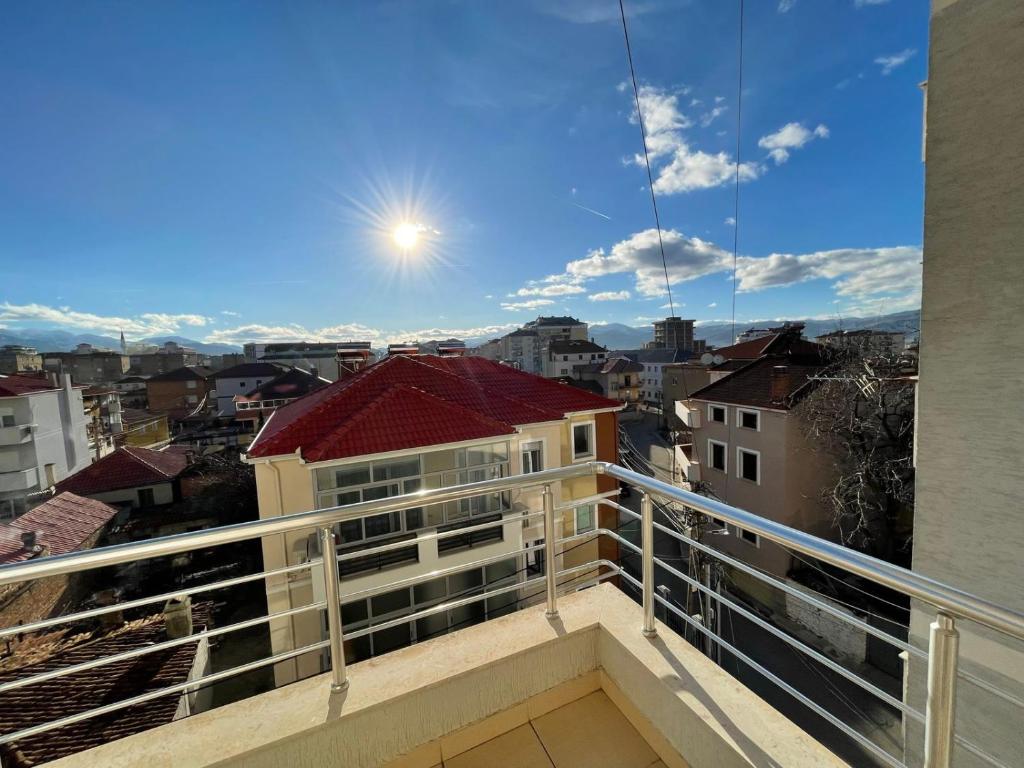 Balkón nebo terasa v ubytování Downtown Apartment