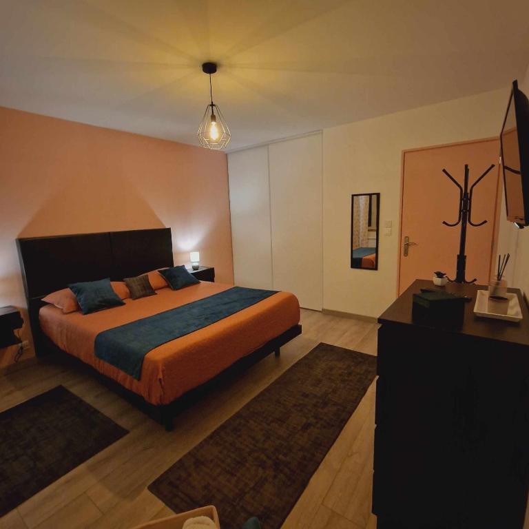 les chambres de Sandra - Habitación Doble Estándar Con Ventilador