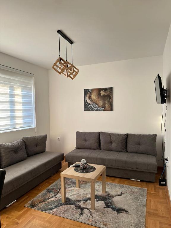 Posezení v ubytování Afrodita apartman