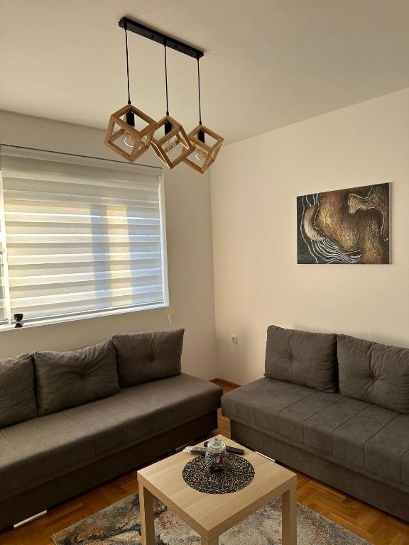 Posezení v ubytování Afrodita apartman