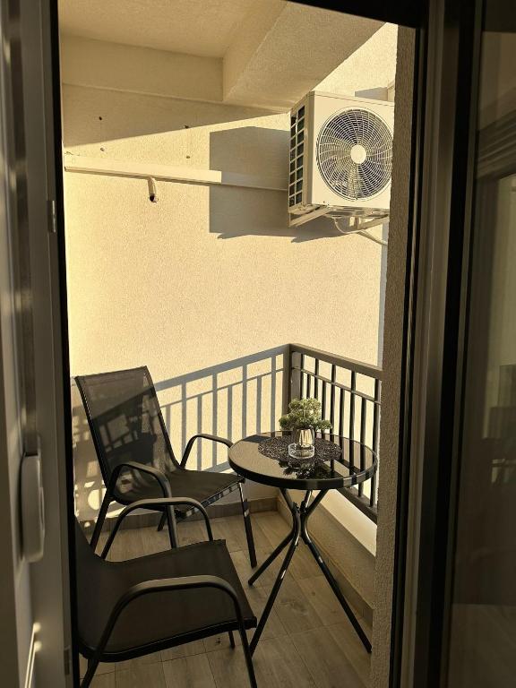 Balkón nebo terasa v ubytování Afrodita apartman