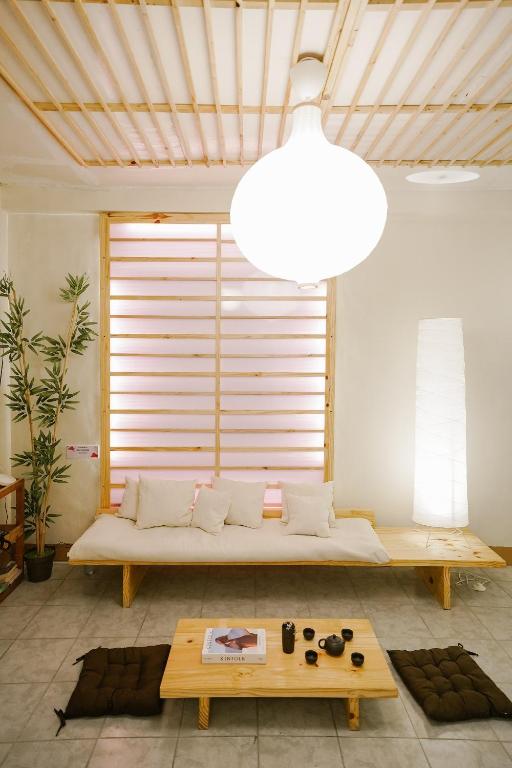 Posezení v ubytování Pallet Homes - Megaworld