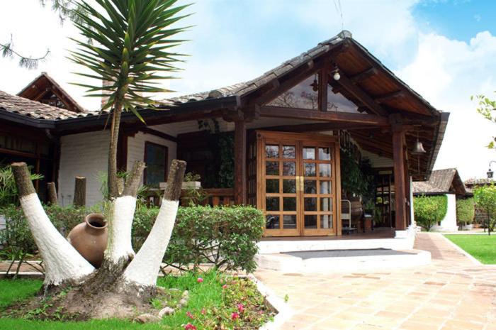 Zahrada ubytování Hotel y Hosteria Natabuela