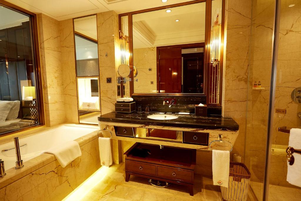 Koupelna v ubytování Estandon Hotel Guangzhou