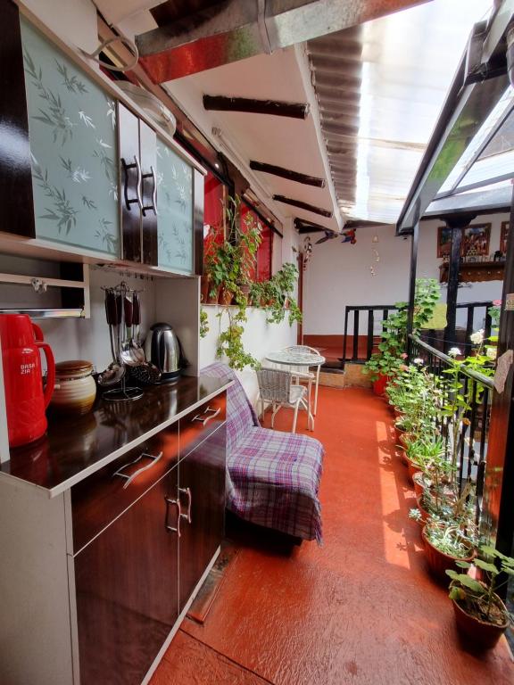 Kuchyň nebo kuchyňský kout v ubytování La Casa de Laura - Plaza