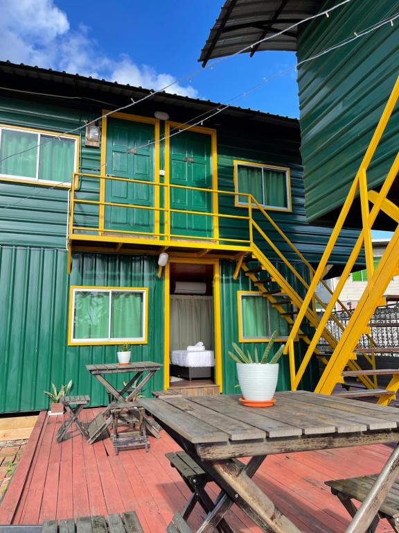 Balkón nebo terasa v ubytování Global Lepa Lodge