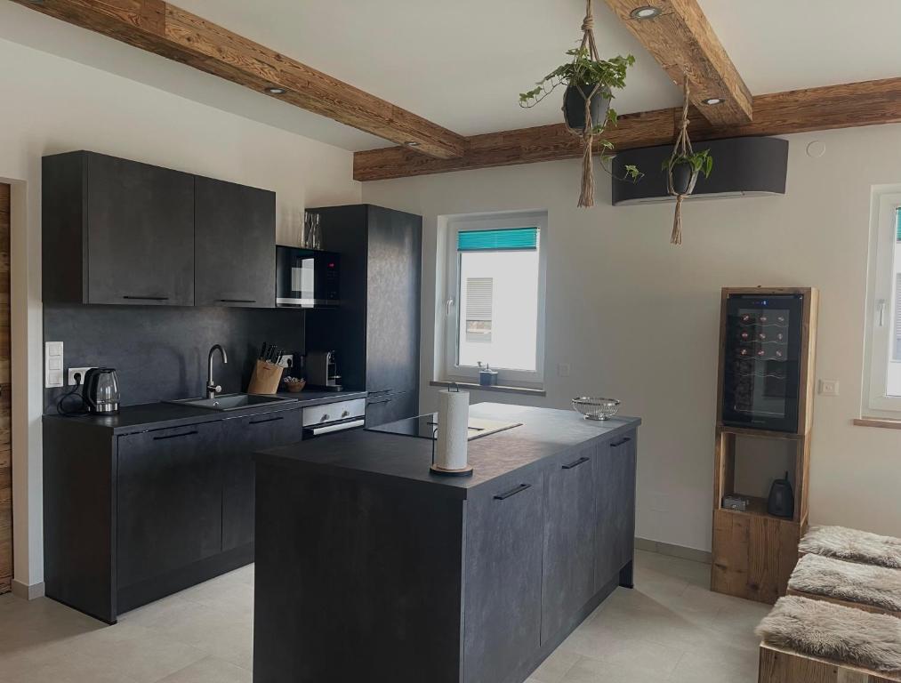 Kuchyň nebo kuchyňský kout v ubytování Arnfels Residences am Tor zur Südsteirischen Weinstraße