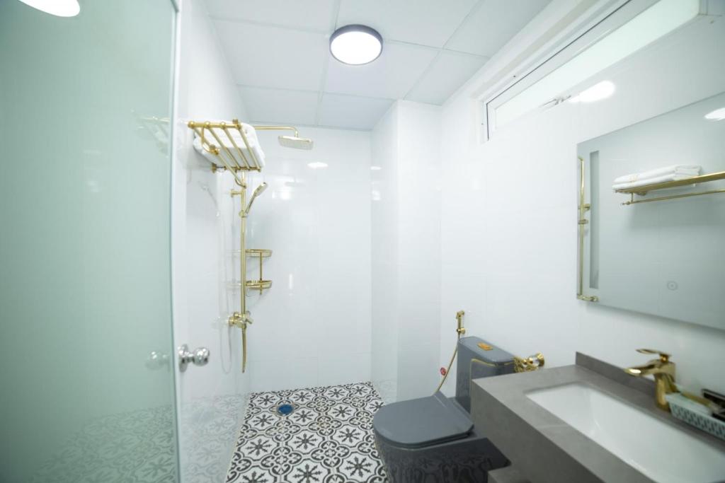 Koupelna v ubytování Hotel Costa Vũng Tàu