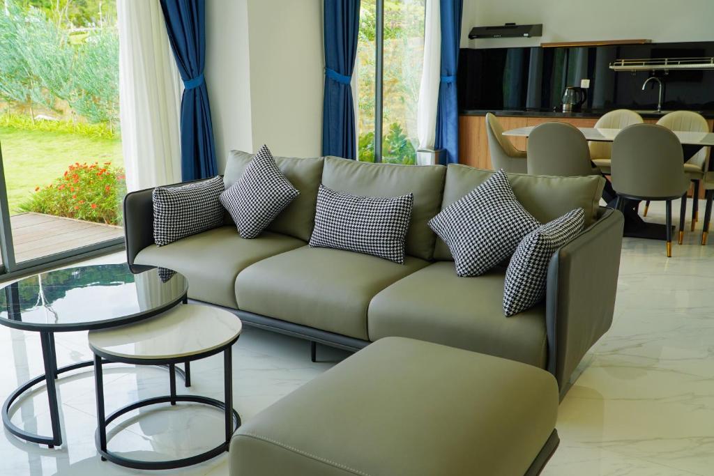Istumisnurk majutusasutuses Rung Thong Nui Voi Villa & Resort