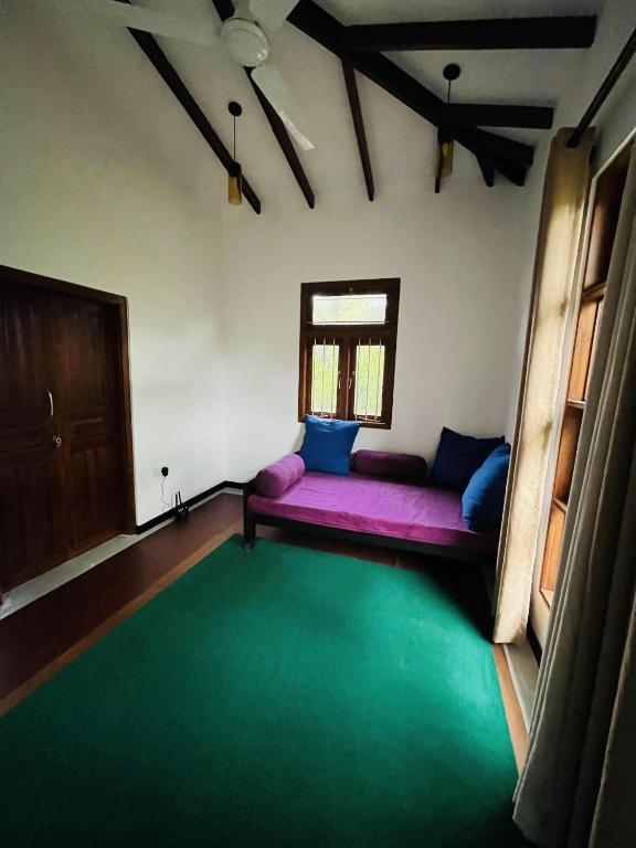Postel nebo postele na pokoji v ubytování Villa Green Space