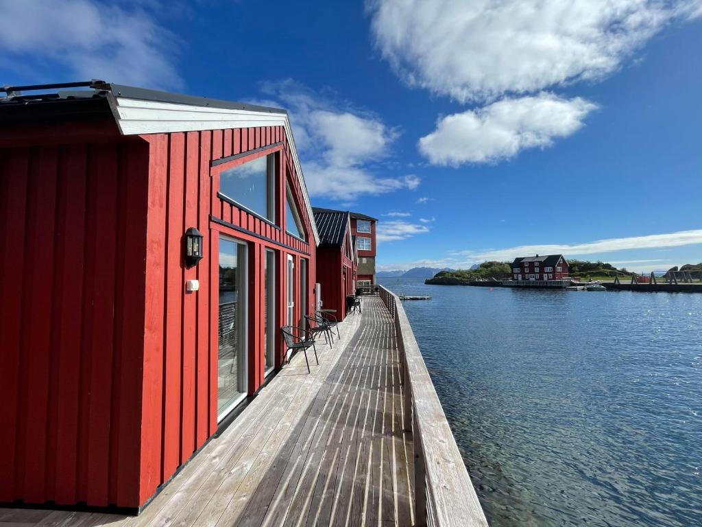 Naktsmītnes Reinvikbua - Seaside Cabin in Finnvika, Stamsund pilsētā Stamsunna fotogalerijas attēls