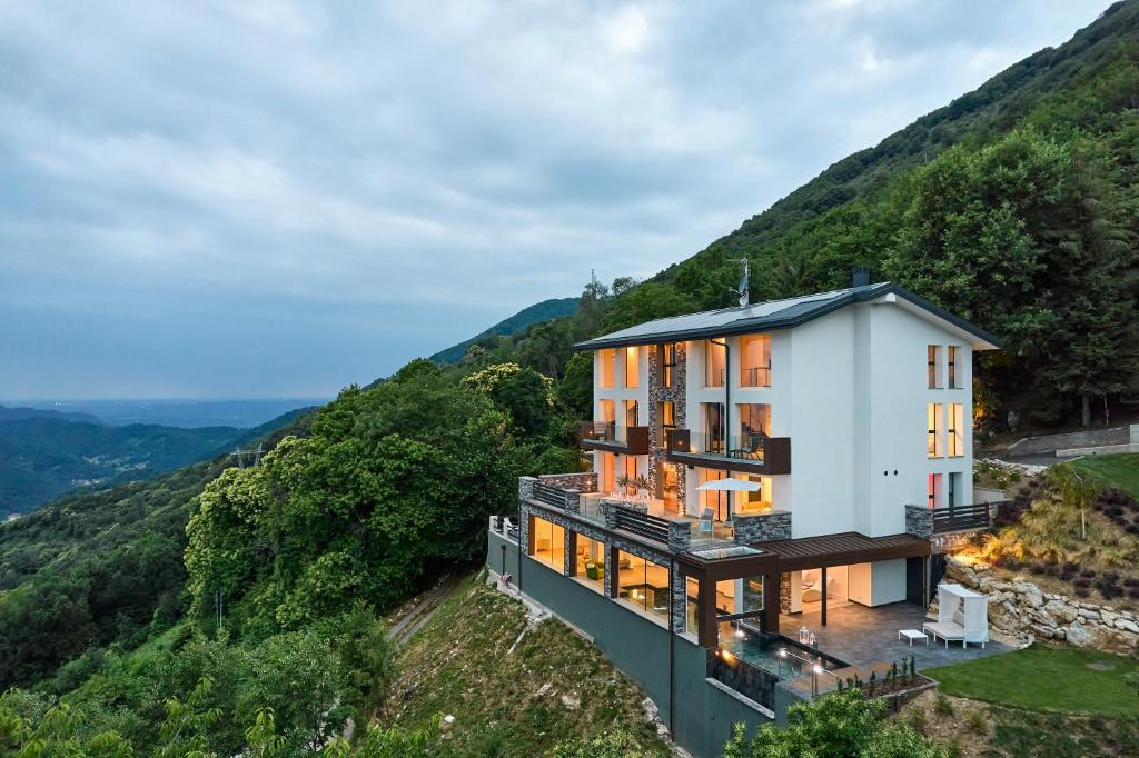 Loft con piscina e SPA privata a Carobais 7
