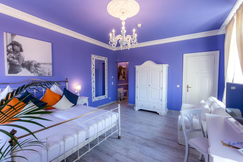 Voodi või voodid majutusasutuse Grande Albergo Giancarlo toas