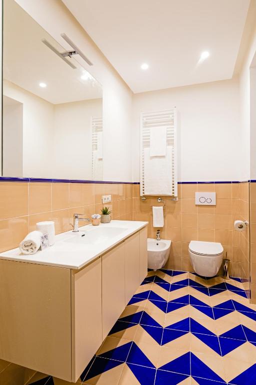 Ένα μπάνιο στο Hotel Da Raffaele