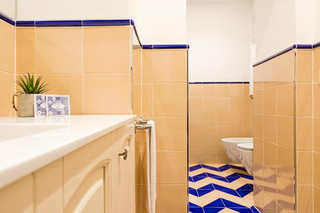 Ένα μπάνιο στο Hotel Da Raffaele