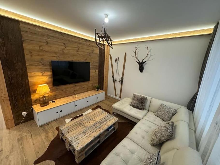 โทรทัศน์และ/หรือระบบความบันเทิงของ Le Refuge des Skieurs Le Mont Dore 4/6pers