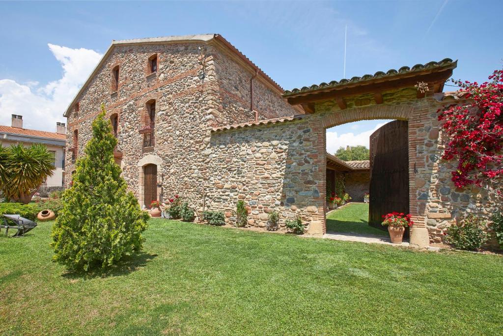Zahrada ubytování Rincón de piedra BCN