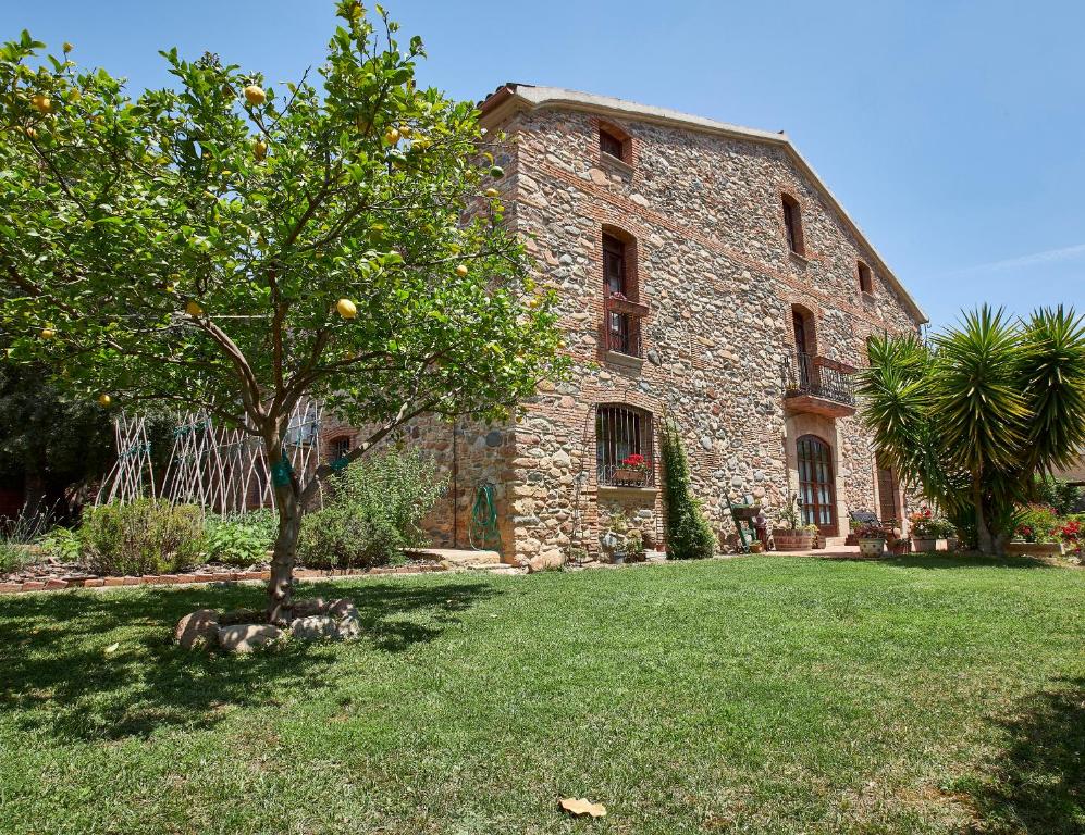 Zahrada ubytování Rincón de piedra BCN