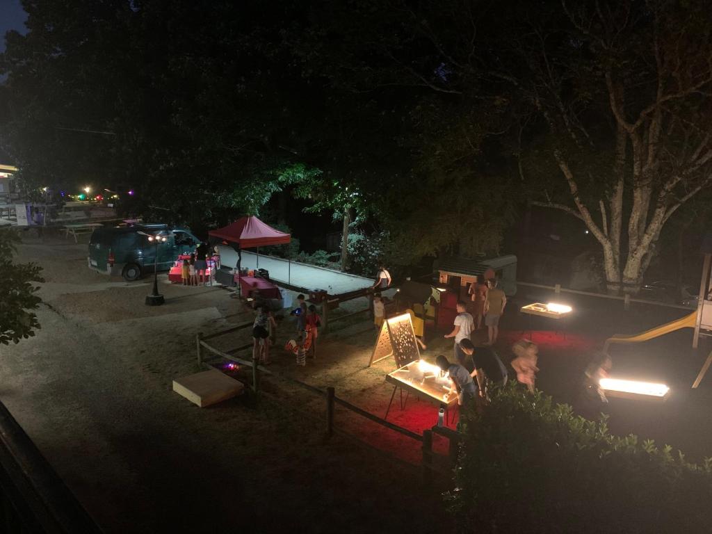 Hosté ubytování Camping Les Cruses