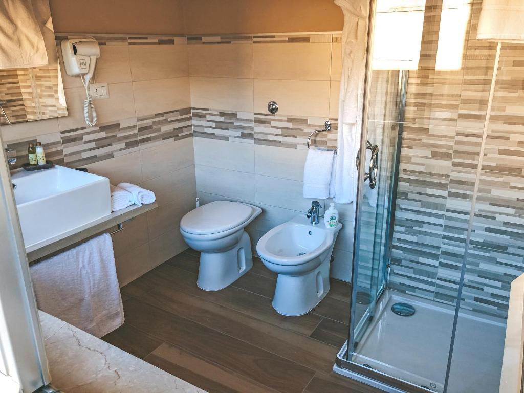 Łazienka w obiekcie Alle Porte Del Barocco