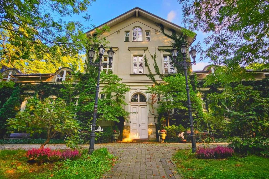 Zahrada ubytování Kasztanowy Dwór