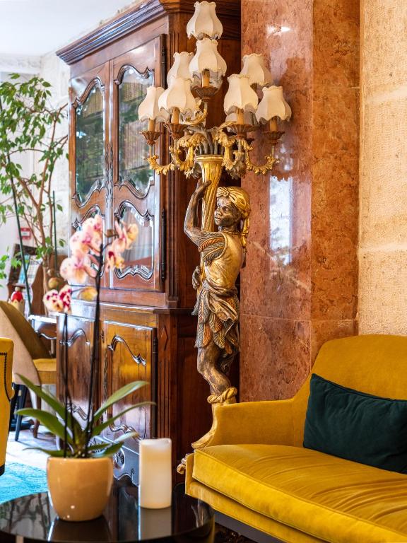 Posezení v ubytování Hotel Minerve