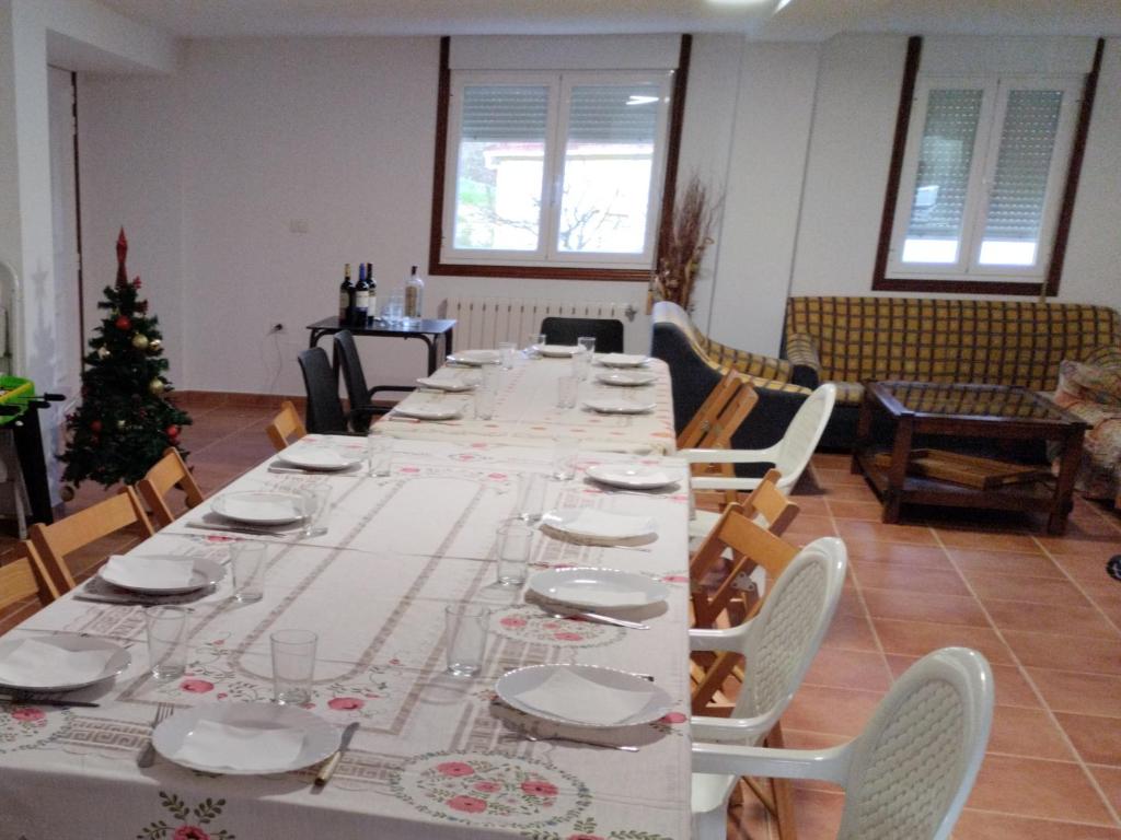 A seating area at Casa Xarreiro