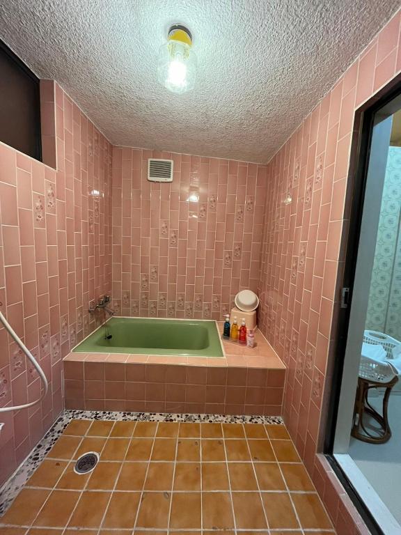 Koupelna v ubytování ロビンホテルRobin Hotel