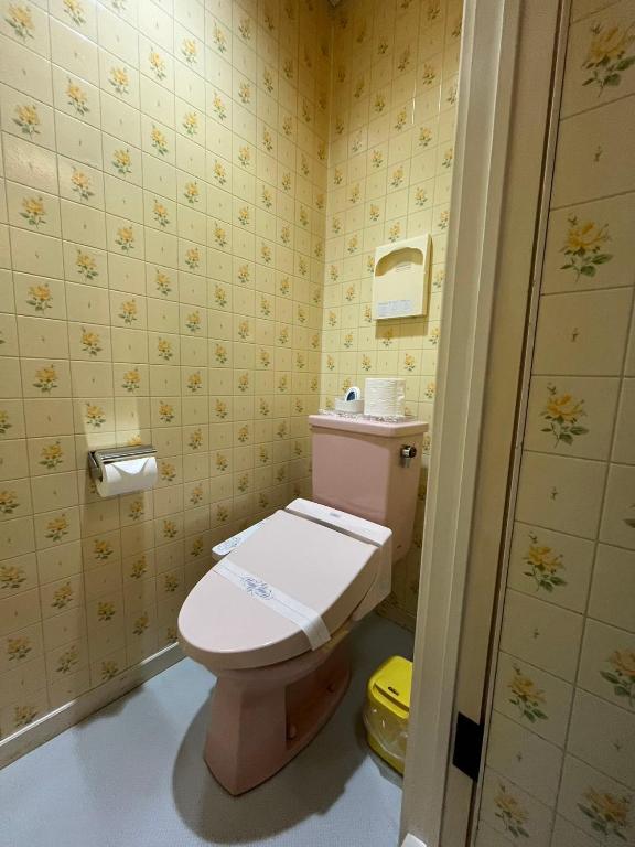 Koupelna v ubytování ロビンホテルRobin Hotel