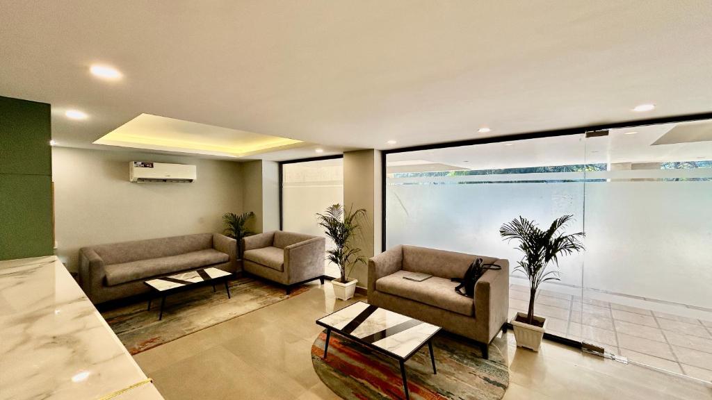 Seating area sa Residences By Hotel Limon, Sector 45 Gurgaon