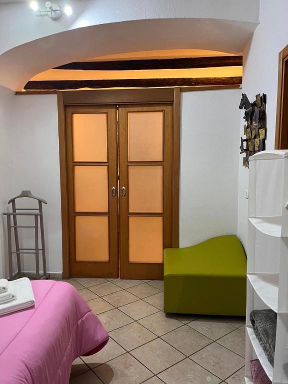 Posteľ alebo postele v izbe v ubytovaní Mini-Flat TOLEDO