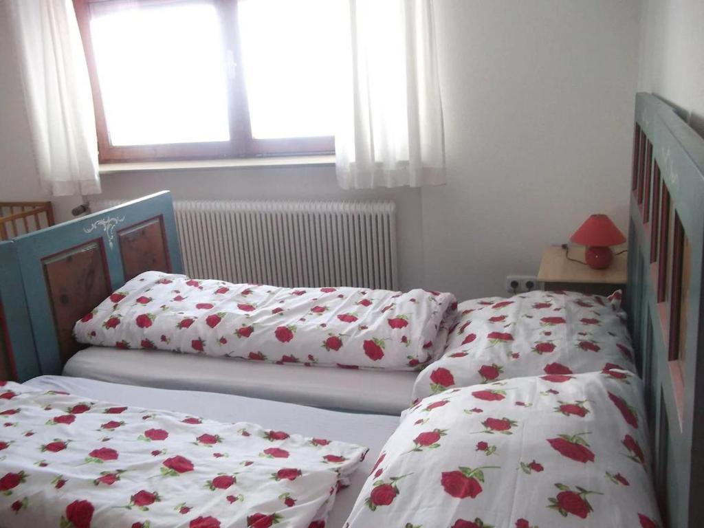Postel nebo postele na pokoji v ubytování Ferienwohnung Maria & Luis