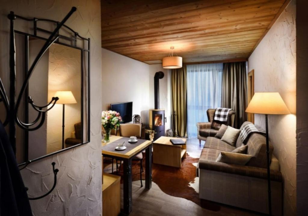 Posezení v ubytování Chalets Jasná Collection - Apartments