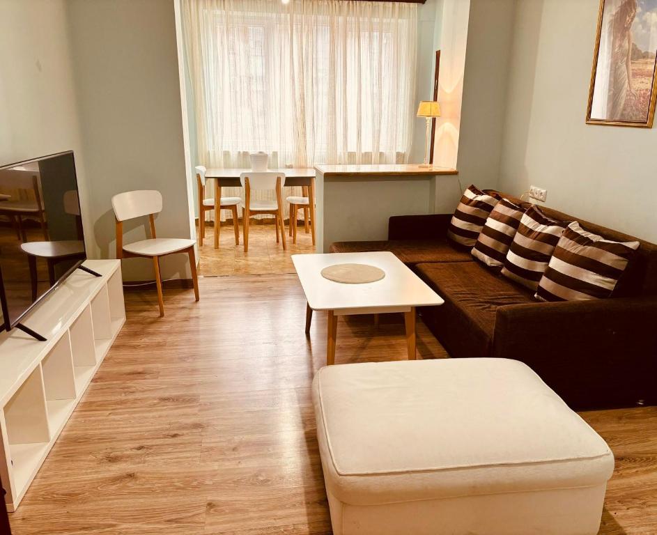 Posezení v ubytování Center Hostel and Tours