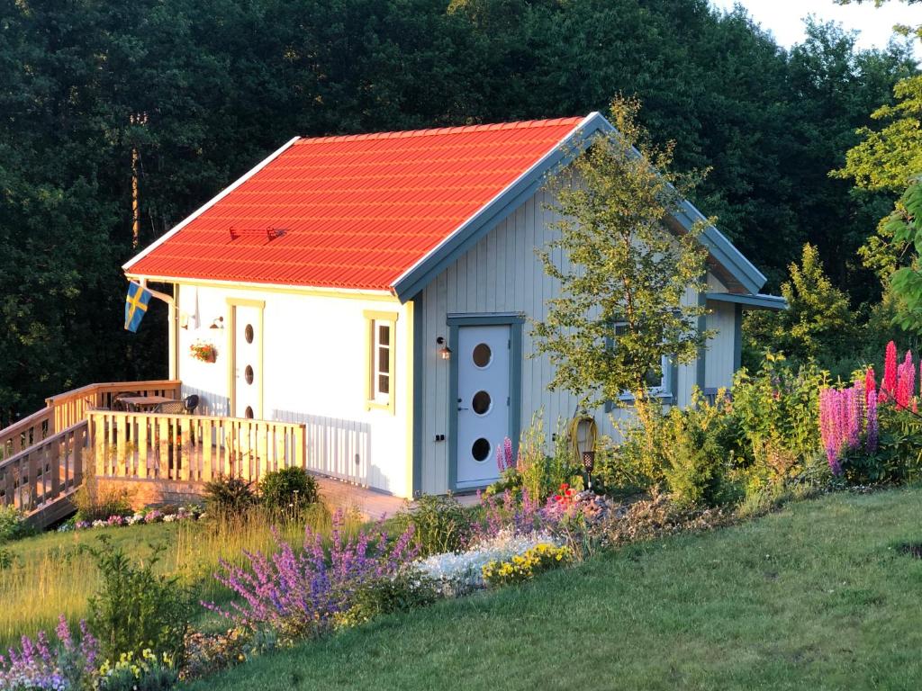 Zahrada ubytování LillaB Lysekil
