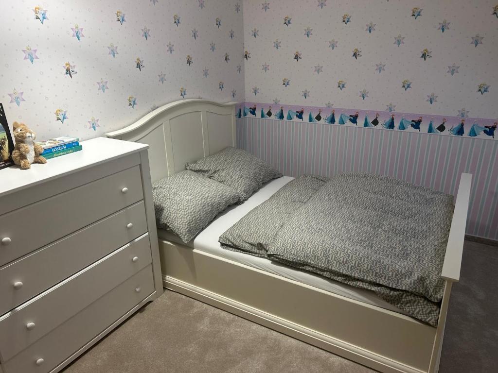 Postel nebo postele na pokoji v ubytování Apartmán 301 VOLT