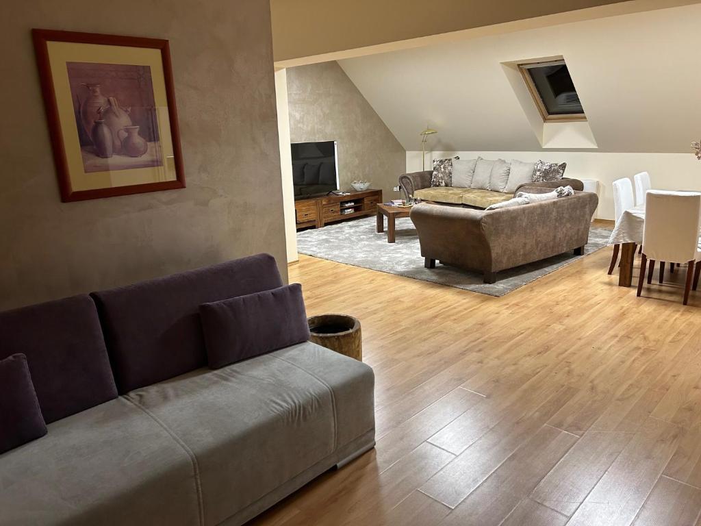 Posezení v ubytování Apartmán 301 VOLT