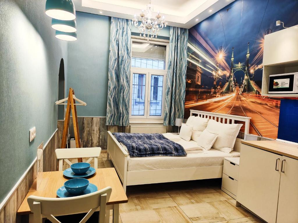 Posedenie v ubytovaní King Apartment