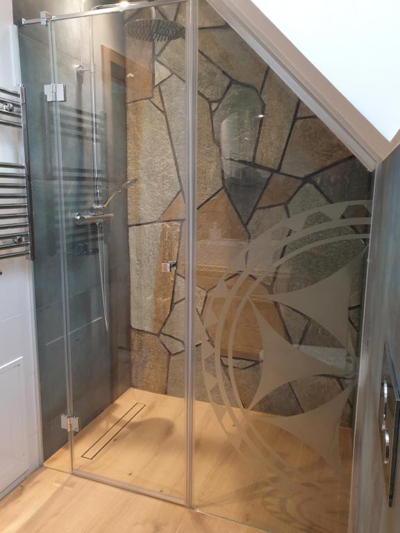 Kúpeľňa v ubytovaní Korona Pienin Domki & Apartamenty
