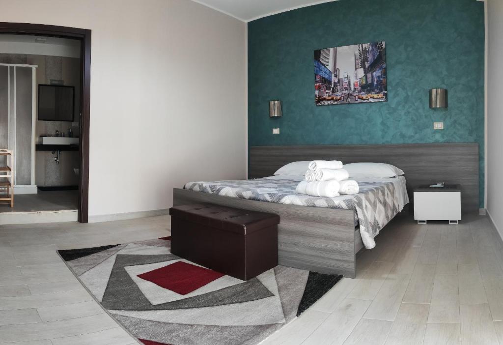 Postel nebo postele na pokoji v ubytování Guest House Elettra