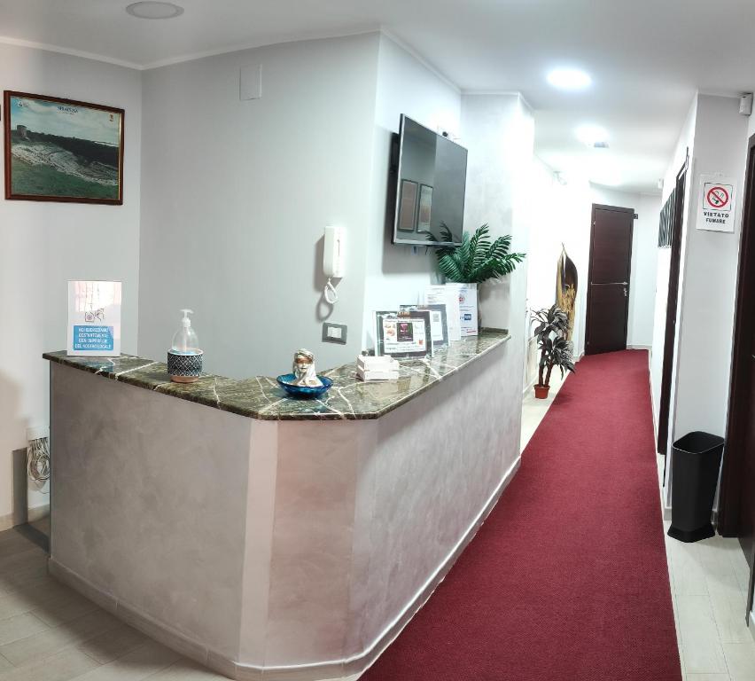 Kuchyň nebo kuchyňský kout v ubytování Guest House Elettra