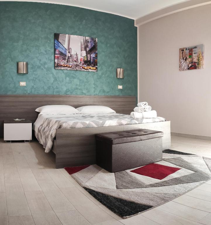 Postel nebo postele na pokoji v ubytování Guest House Elettra