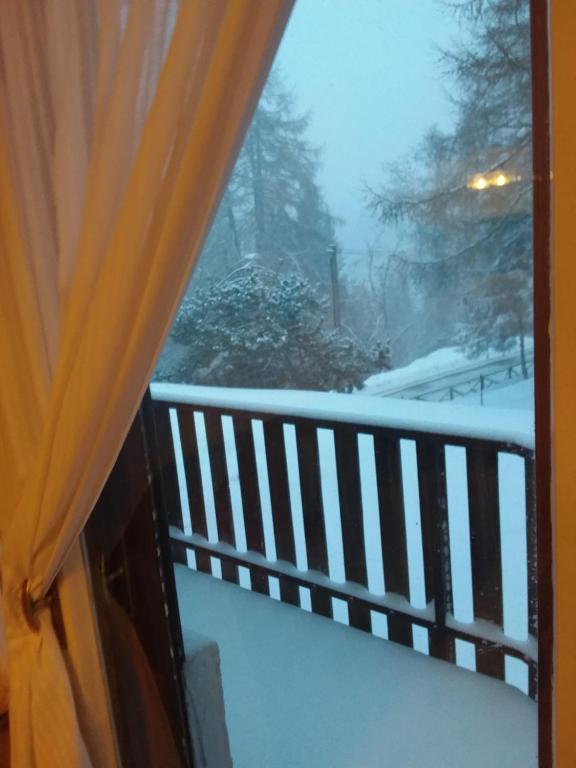 Sauze Guesthouse Apartment v zimě