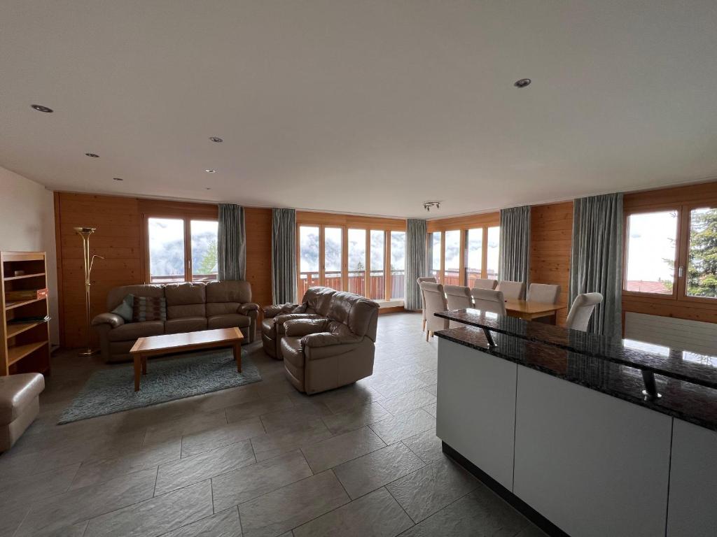 Posezení v ubytování Chalet Bergrose 3