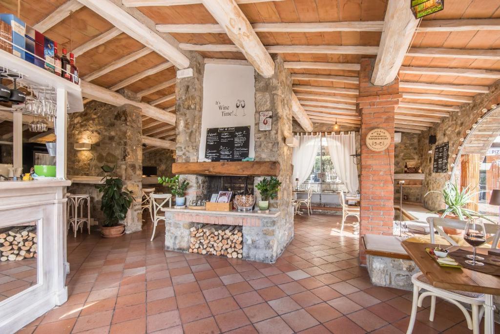 Restaurace v ubytování Mulino Di Quercegrossa