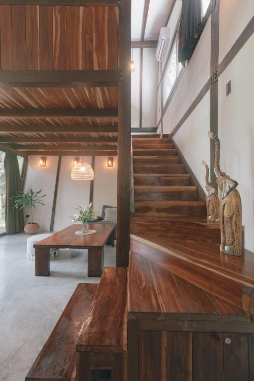 Posezení v ubytování Nahouse Jungle Lodges